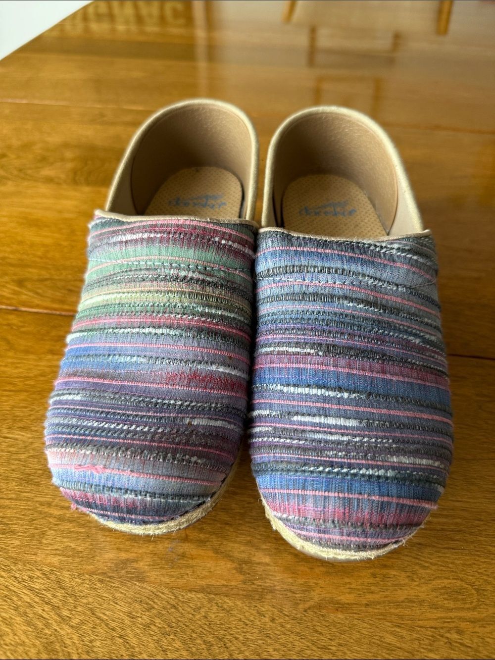 Dansko Jute Pro clogs